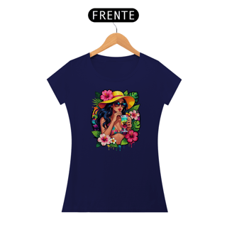 Nome do produto Camiseta Tropical Zin - Baby Long Classic