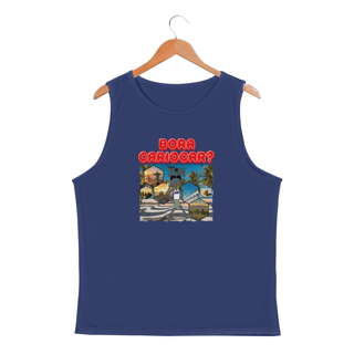 Nome do produto Regata Masc Sport Dry UV - Bora Cariocar?