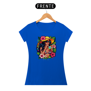 Nome do produto Camiseta Tropical Zin - Baby Long Classic