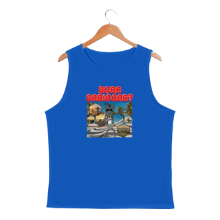 Nome do produto Regata Masc Sport Dry UV - Bora Cariocar?