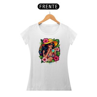 Nome do produto Camiseta Tropical Zin - Baby Long Classic