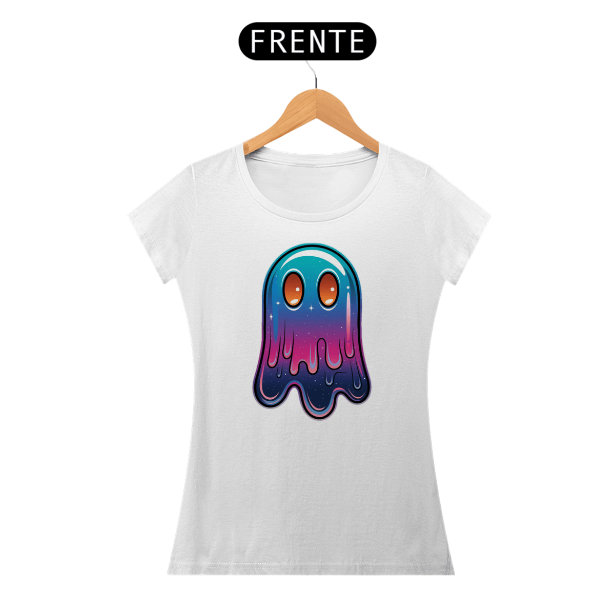 Nome do produto: Camiseta Fantasminha