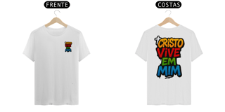 Nome do produto Camiseta Cristo Vive Em Mim