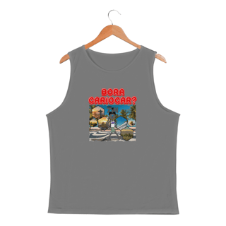 Nome do produto Regata Masc Sport Dry UV - Bora Cariocar?