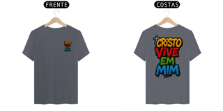 Nome do produto Camiseta Cristo Vive Em Mim