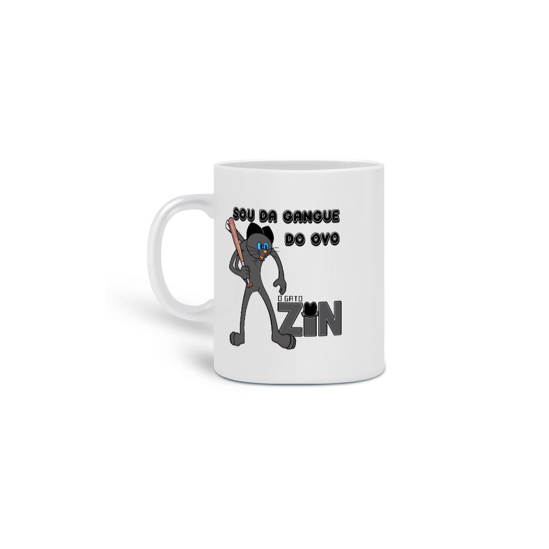 Caneca Divertida Zin na Gangue do Ovo