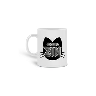 Nome do produto Caneca Tradicional - O Gato Zin