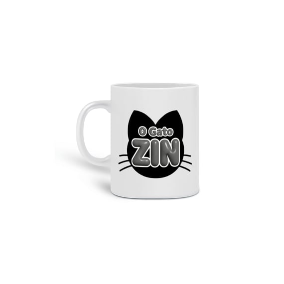Caneca Tradicional - O Gato Zin