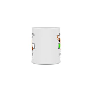 Nome do produto Caneca Hora do Intervalo - Talento O Bicho Preguiça