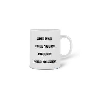 Nome do produto Caneca O Gato Zin - Trabalhar no trabalho