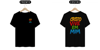 Nome do produto Camiseta Cristo Vive Em Mim