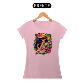 Nome do produto Camiseta Tropical Zin - Baby Long Classic