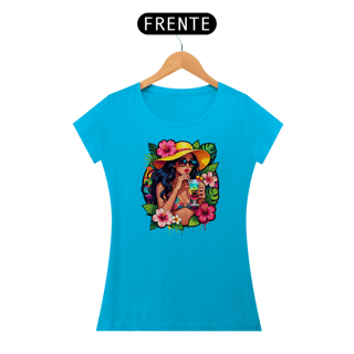 Nome do produto Camiseta Tropical Zin - Baby Long Classic