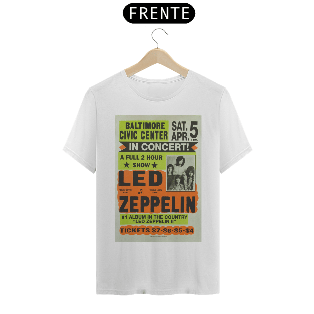 Nome do produto: Led Zeppelin - in concert Baltimore