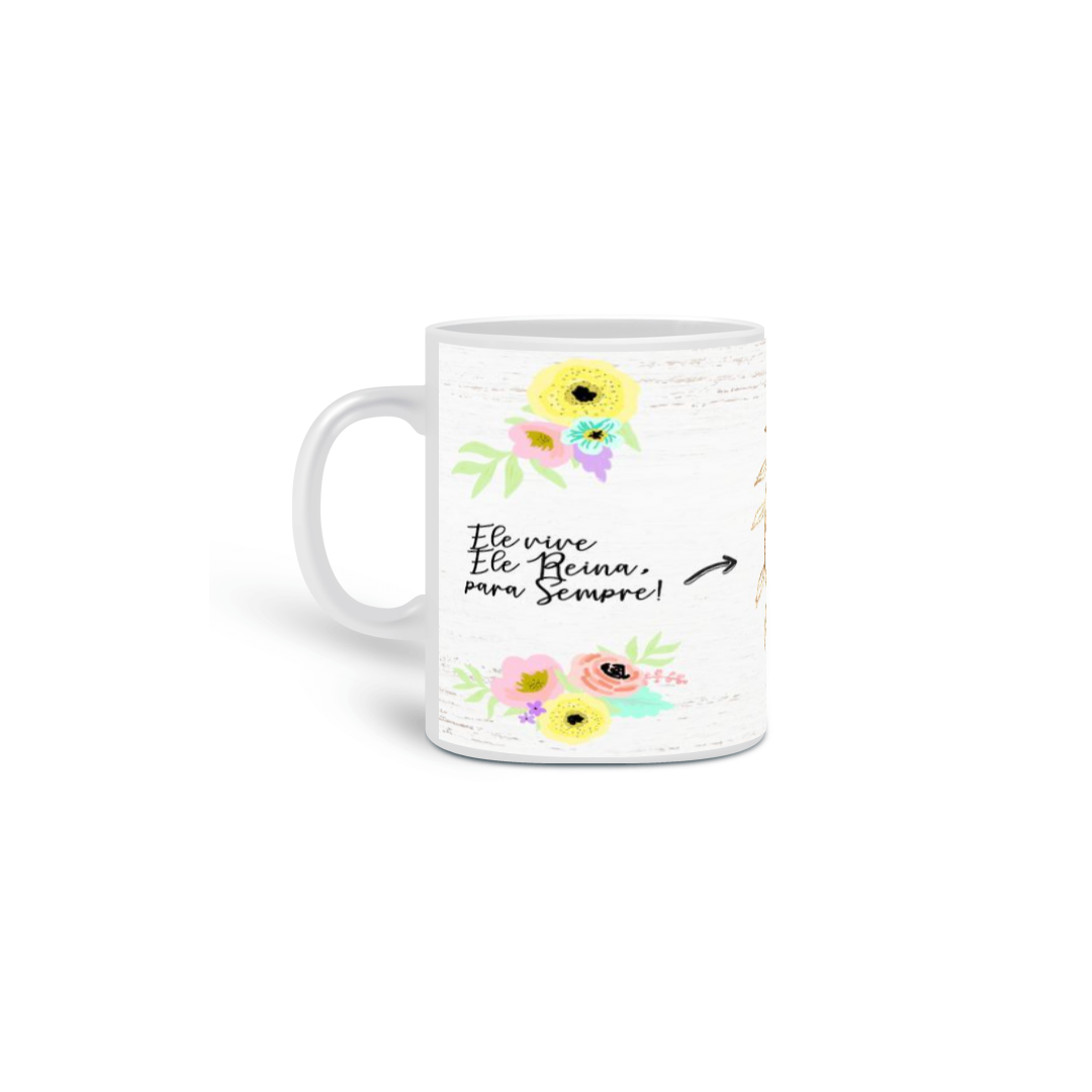 Nome do produto: Caneca - Ele Vive