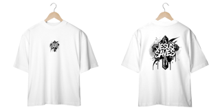 Nome do produto Camiseta Oversized - Jesus Saves