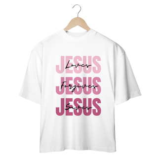 Nome do produto Camiseta Oversized - Jesus Love