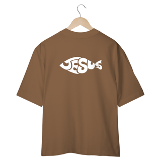 Nome do produto Camiseta Oversized Jesus Essência