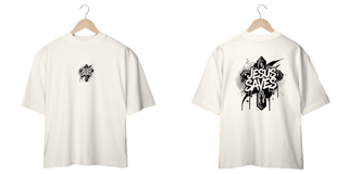 Nome do produto Camiseta Oversized - Jesus Saves