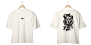 Nome do produto Camiseta Oversized Yeshua – Leão de Judá