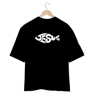 Nome do produto Camiseta Oversized Jesus Essência