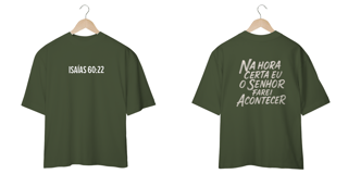 Nome do produto Camiseta Oversized - Versiculo IS6022