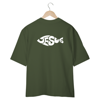 Nome do produto Camiseta Oversized Jesus Essência