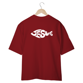 Nome do produto Camiseta Oversized Jesus Essência
