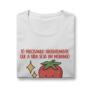 Nome do produto Que a vida seja um morango - Baby Long