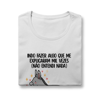 Nome do produto Indo fazer algo que me explicaram mil vezes - Baby Long