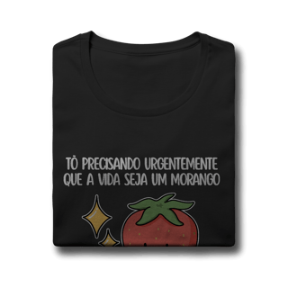 Nome do produto Que a vida seja um morango - Baby Long
