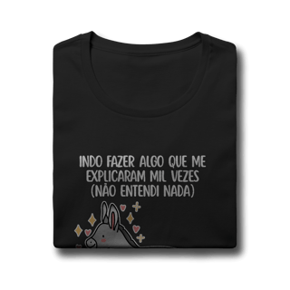 Nome do produto Indo fazer algo que me explicaram mil vezes - Baby Long