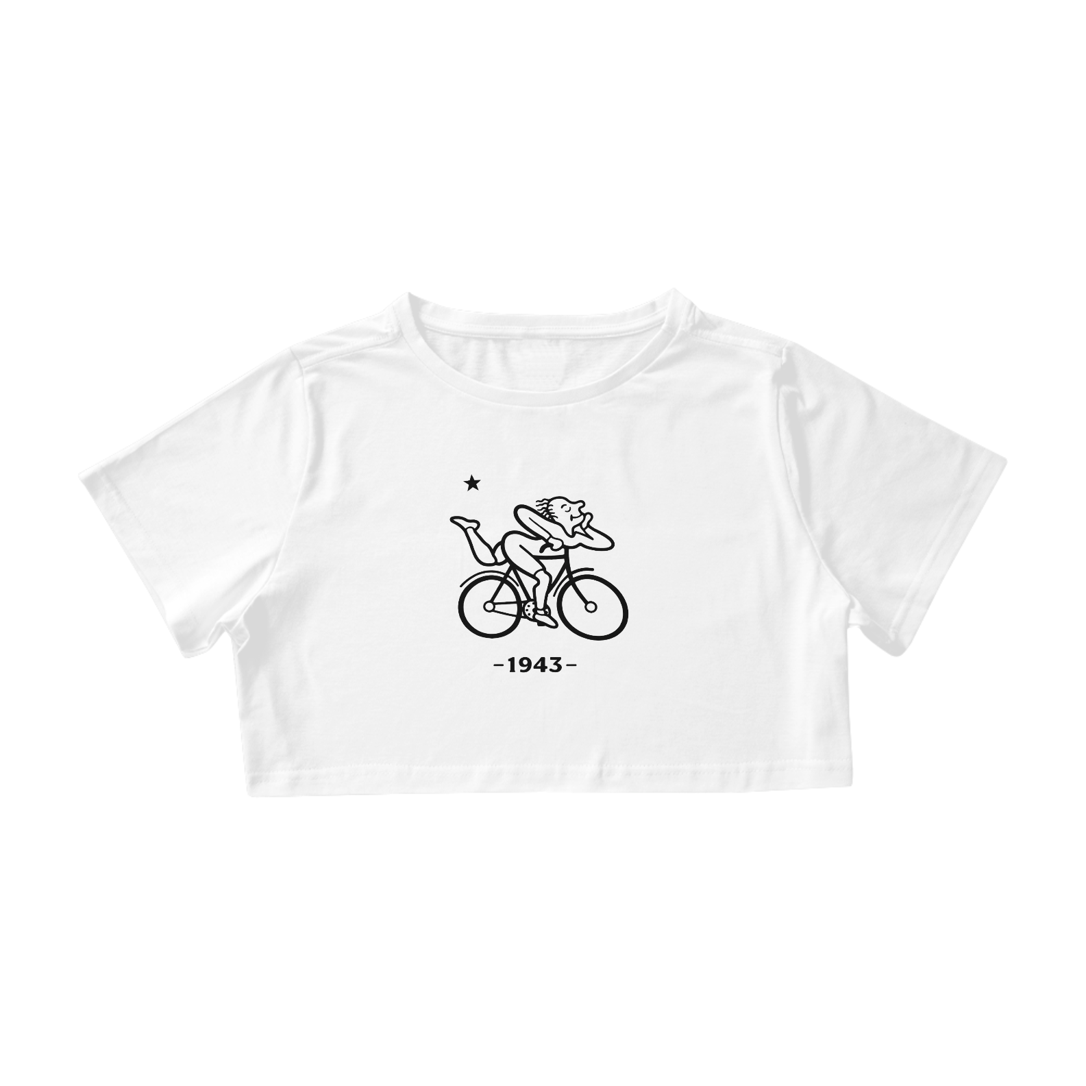 Nome do produto: Camisa Cropped Hoff Bike -FRENTE-