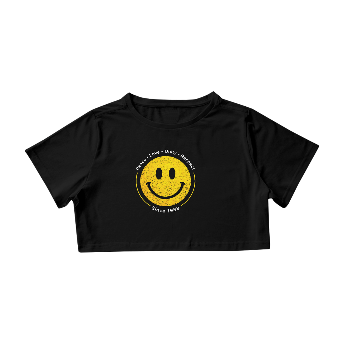Nome do produto: Camisa Cropped Smile -FRENTE-
