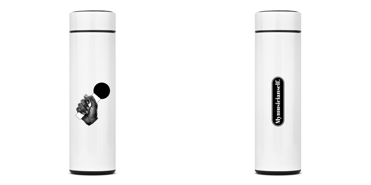 Nome do produto: GARRAFA TÉRMICA - MICROFONE