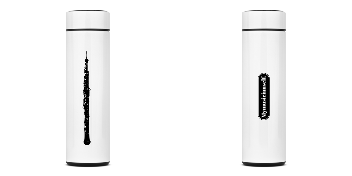 Nome do produto: GARRAFA TÉRMICA - OBOÉ