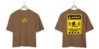 Nome do produto CAMISETA OVERSIZED - GUITARRISTA WARNING