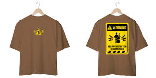 Nome do produto CAMISETA OVERSIZED - BAIXISTA/VIOLONCELISTA WARNING