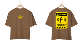 Nome do produto CAMISETA OVERSIZED - OBOÍSTA WARNING