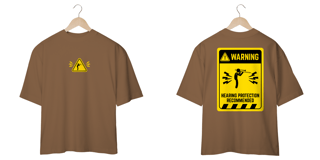 Nome do produto CAMISETA OVERSIZED - TROMBONISTA WARNING