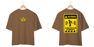 Nome do produto CAMISETA OVERSIZED - SAXOFONISTA WARNING
