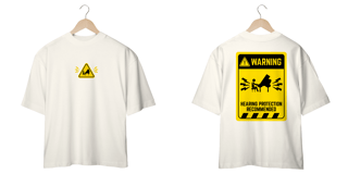 Nome do produto CAMISETA OVERSIZED - PIANISTA WARNING