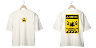 Nome do produto CAMISETA OVERSIZED - BATERISTA WARNING