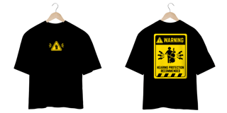 Nome do produto CAMISETA OVERSIZED - BAIXISTA/VIOLONCELISTA WARNING