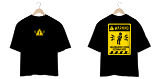 Nome do produto CAMISETA OVERSIZED - CLARINETISTA WARNING