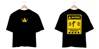 Nome do produto CAMISETA OVERSIZED - TROMBONISTA WARNING