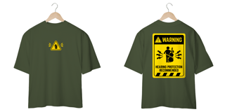 Nome do produto CAMISETA OVERSIZED - BAIXISTA/VIOLONCELISTA WARNING