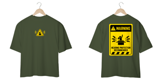 Nome do produto CAMISETA OVERSIZED - DJ WARNING