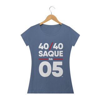 Nome do produto Camiseta Baby Long Estonada - 40 a 40
