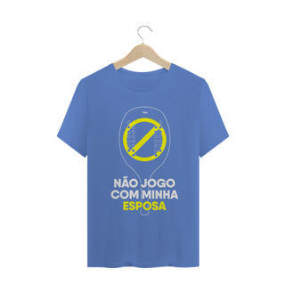 Nome do produto Camiseta Estonada - Não jogo com minha esposa